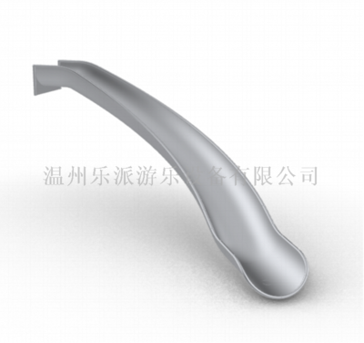 不锈钢半桶滑梯S型